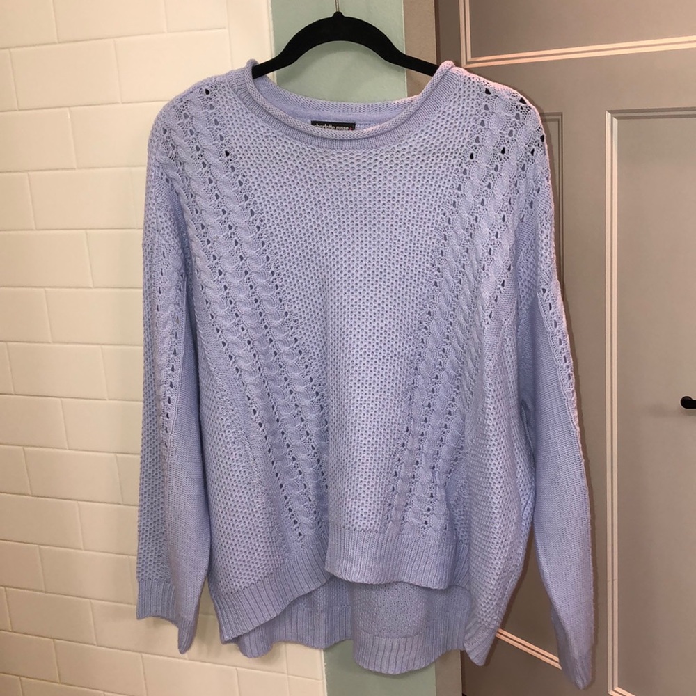 High-Low Detailed Sweater